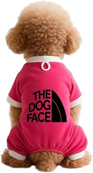 Kedi ve K pek K yafeti & Elbisesi Pembe 4 Bacak Tulum The Dog Face L
