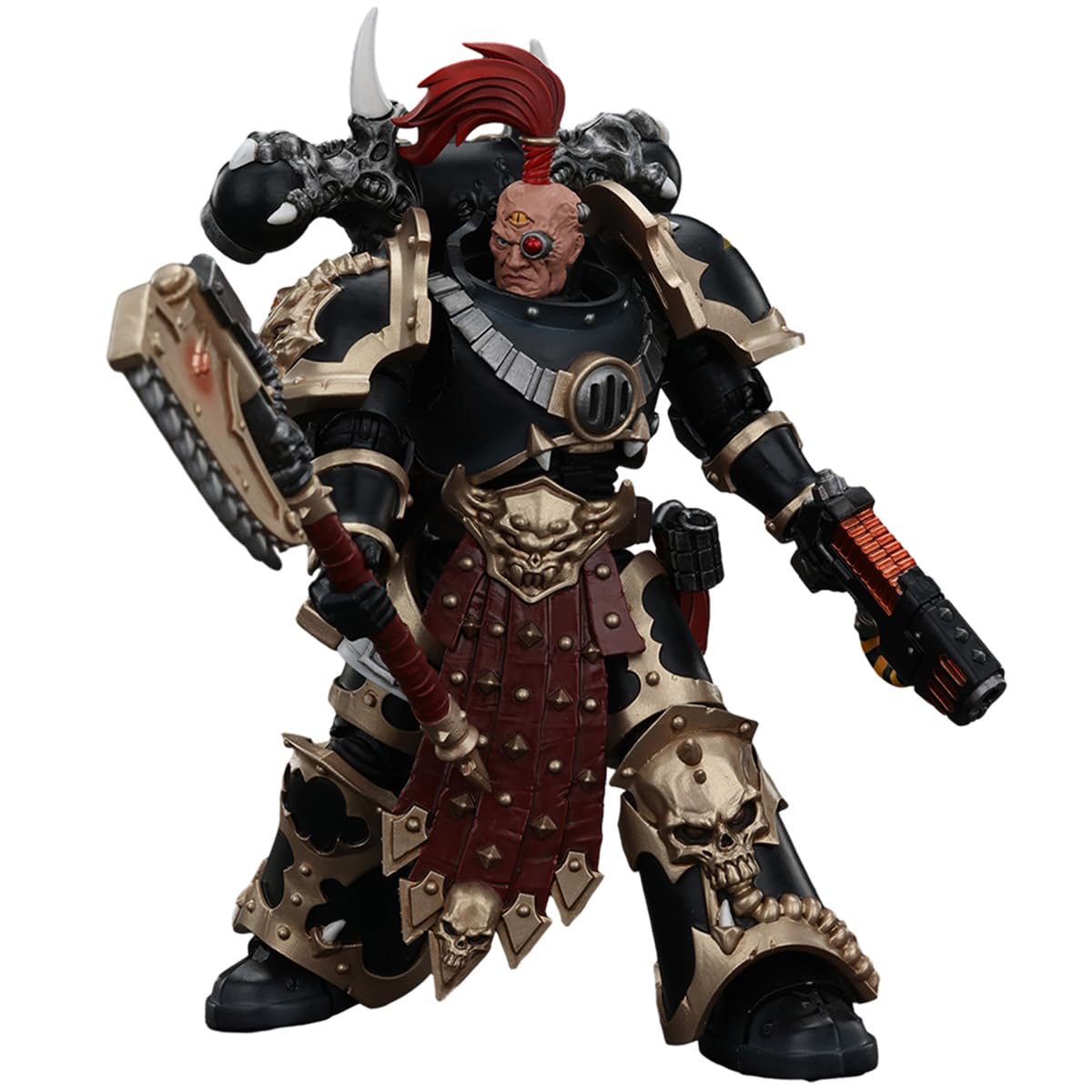 HiPlay JOYTOY Warhammer 40,000 1/18 Chaos Space Marines Black Legion Chosen with Plasma Pistol and Power Axe JT00959 Action Figures