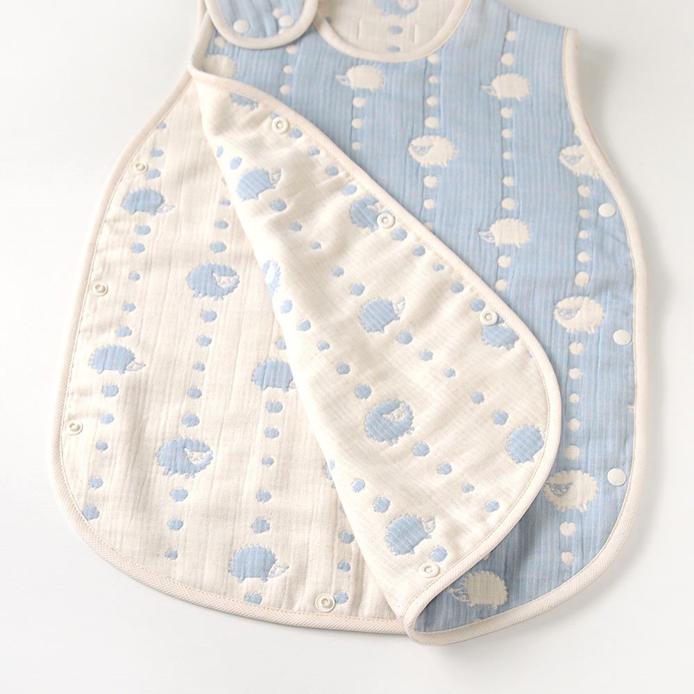 Hoppetta Hoppetta 6 double gauze Sleeper Sky Blue 5260