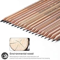 Vista 2 de Sketching Pencil Set, Drawing Pencils and Sketch Kit,30-Piece Complete Artist Kit Includes Graphite Pencils,Charcoal Pencils, Paper Erasable Pen