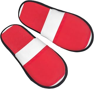Austrian flag printing Trendy Winter Furry Slippers for Adult Indoor Use,Warm Comfy Shoes for Home Office Daily Wear