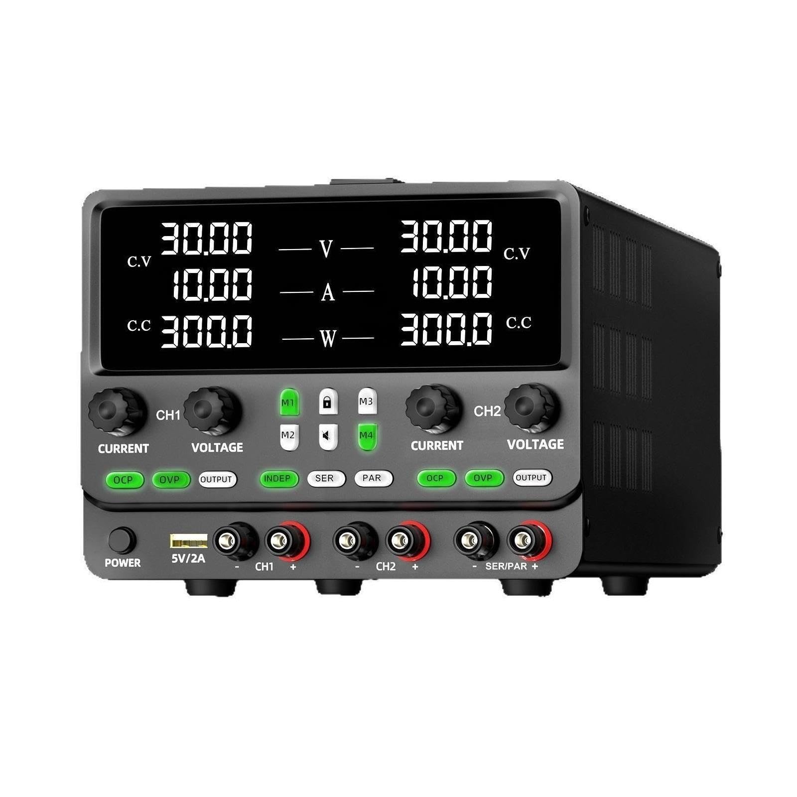 Fuente de alimentación regulada CC de doble canal SPPS3010-2KD(Spps3010-2kd(usstandard110v))