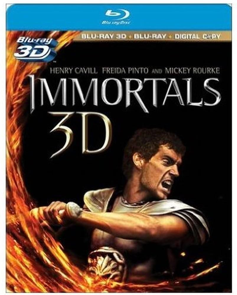 Amazon.com: Immortals (3D/ Blu-ray + Digital Copy) : Cavill