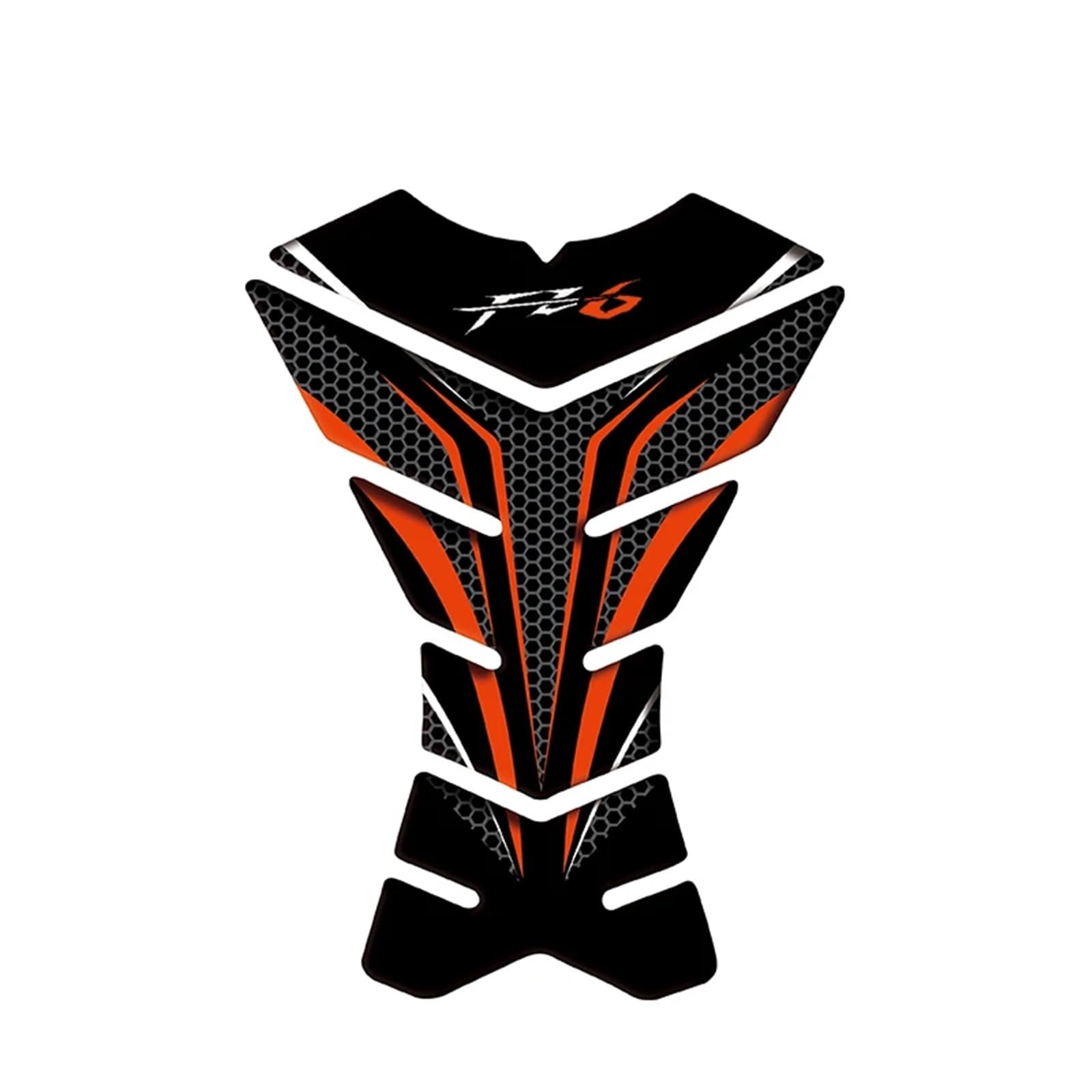 Autocollants protection réservoir moto FZ6 anti-rayures kit adhésif FZ6N - 3