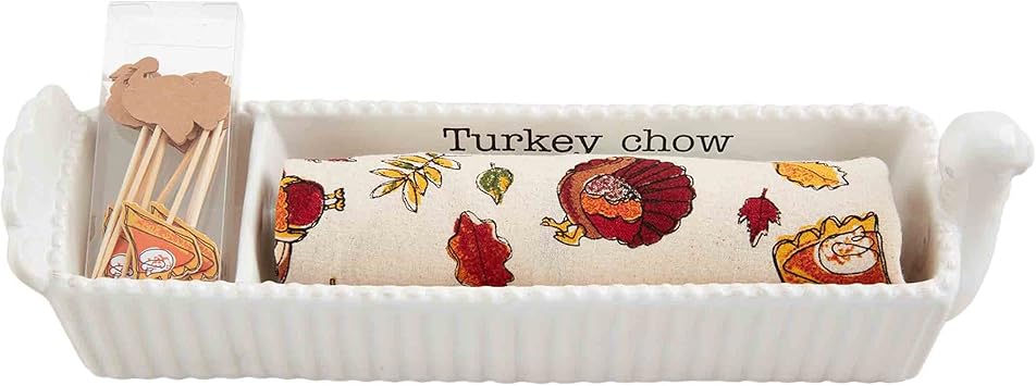 Turkey Cracker Dish & Towel Set - Thumbnail 3
