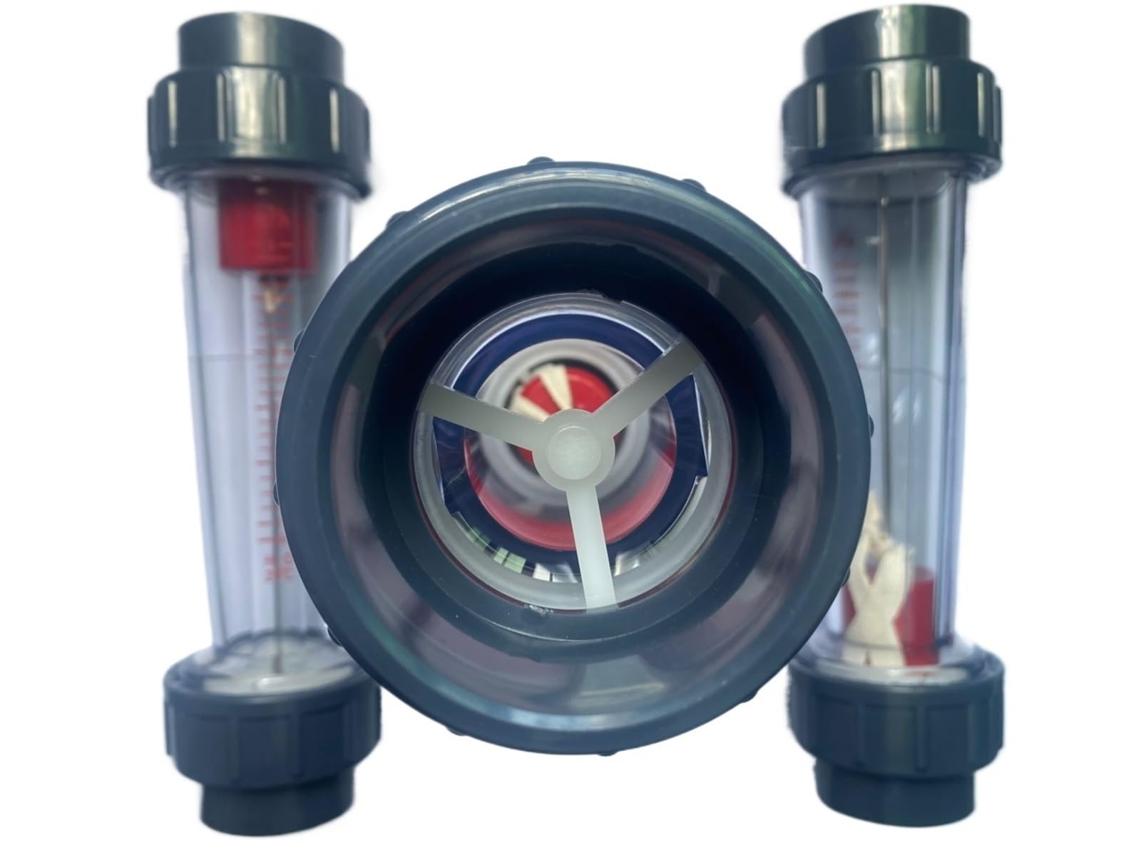 1 Unidad LZS-50 rotámetro de Agua, indicador, Contador, Sensor, Lector, caudalímetro DN50, 400-4000/600-6000/1000-10000/1600-16000 l/h, 341 mm(600-6000L)