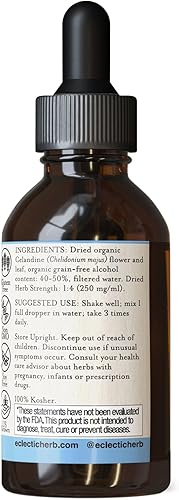 Miniatura 2 de Eclectic Institute, Extracto de celidonia orgánico, 2 fl oz (2.0 fl oz)