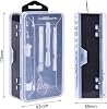BUFFER® 115 in 5 Electronic Precision Screwdriver Repair Tools Set with Magnetic Drive Kit Computer and Phone Repair Kit