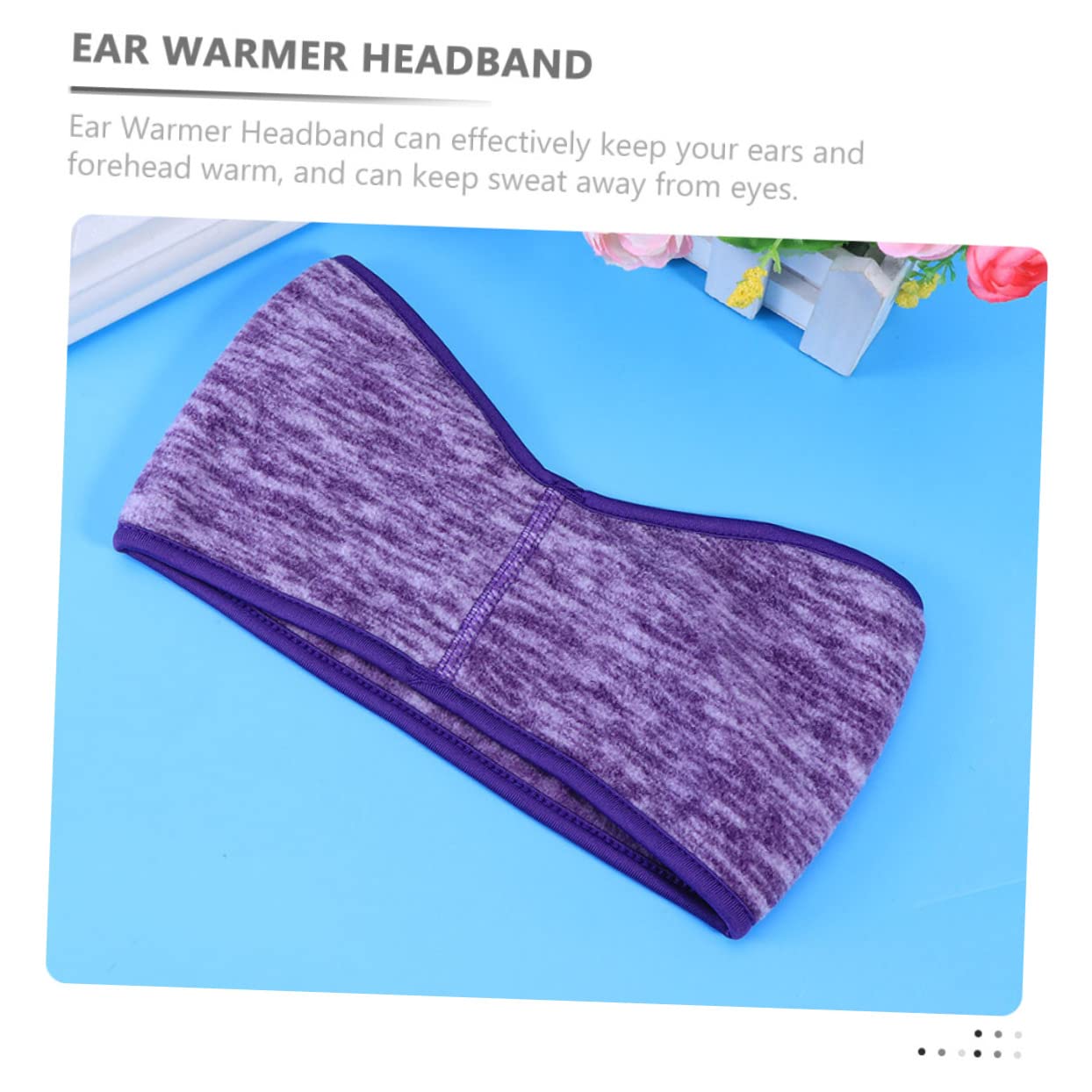 Yardwe Bandeaux Chauds Sport Polaire Cache-Oreilles Bandeau Chauffe-Oreilles Bandeaux Anti-Transpiration pour Hommes Cache-Oreilles Bandeaux Anti-Transpiration Bandeau Concert