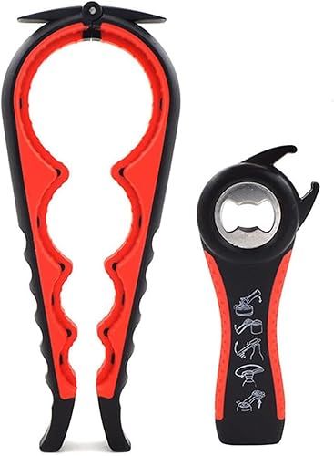 Abrebotellas para manos artríticas, abridor de tarros para ancianos, niños, mujeres, personas con manos débiles, utensilios de cocina 02-Negro