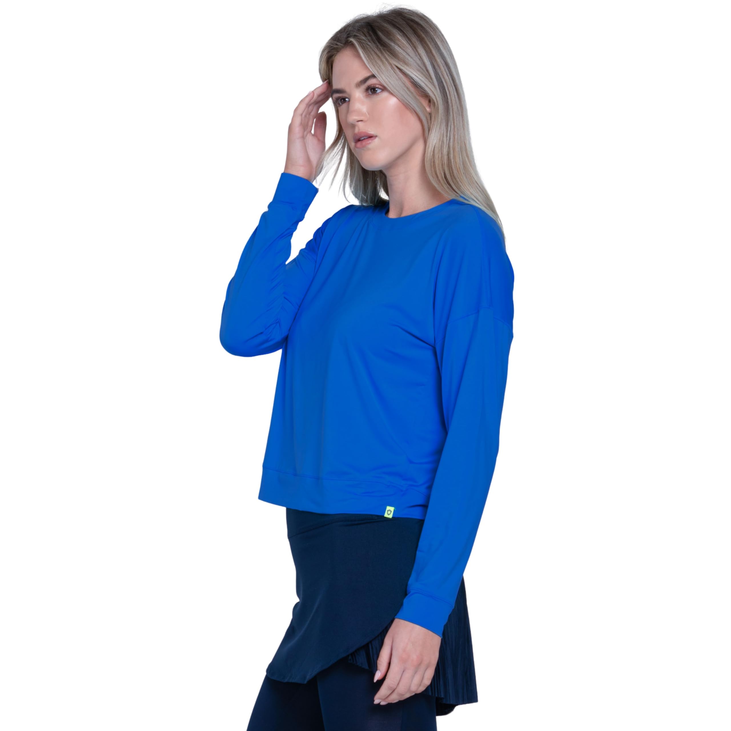 Lucky in Love Hype Long Sleeve Tennis Shirt.
