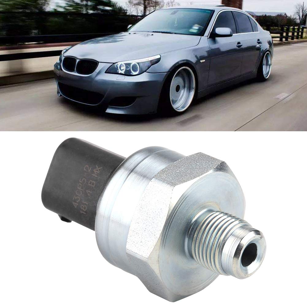 Fuel Pressure Sensor Rail for E46 E60 E61 E64 Z4 Models | ABS & DSC System Replacement Part | Compatible with OE 34521164458