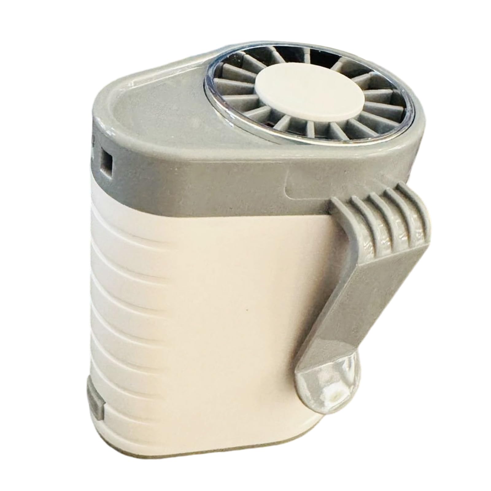 Oxxggkao Rechargeable Waist Clip Fan 3 Adjustable Speeds Cooling Large Battery Capacity Quiet Operations Texture Season Cooling Belt