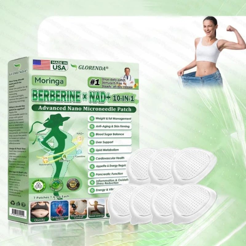 Moringa Berberine NAD+10-in-1 Advanced Nano Microneedle 2.0