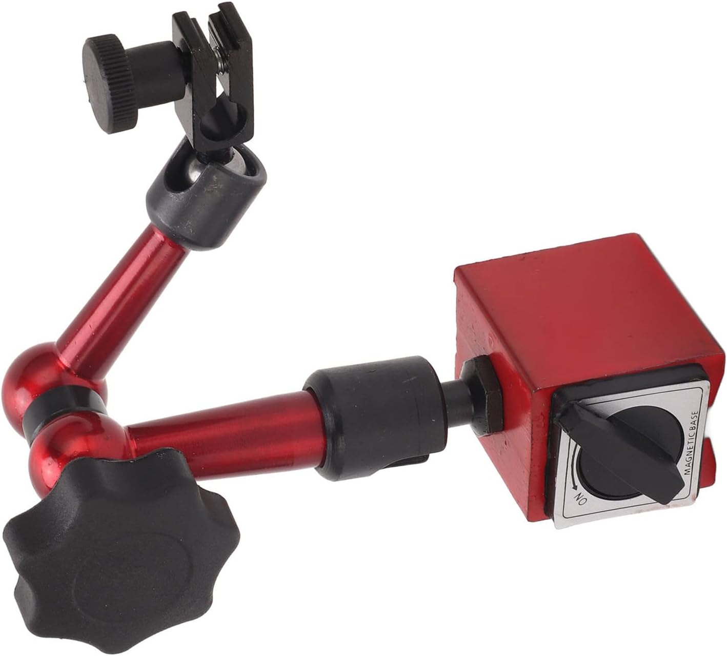 FTVOGUE Strong Magnetism Dial Indicator Base Cast Iron Magnetic Base Stand Test Bracket Tool