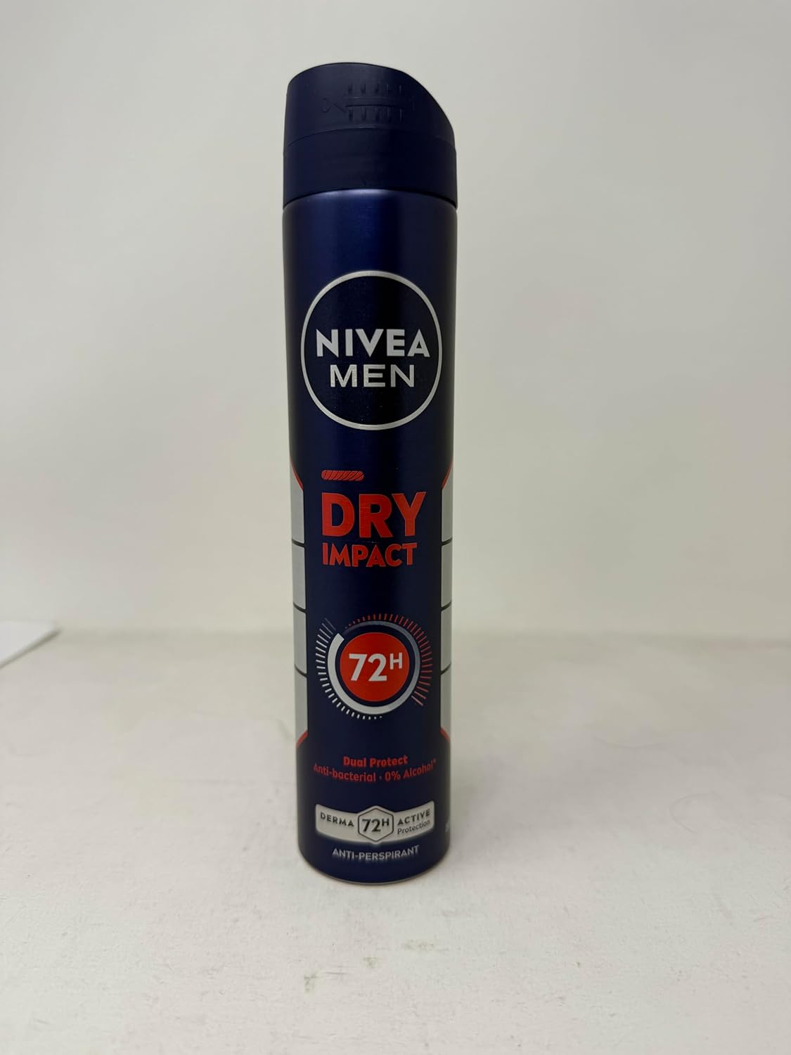 Nivea Men Dry Impact Anti-Perspirant Deodorant Spray 200ml – Long-Lasting 72-Hour Sweat & Odor Protection, Quick-Drying Formula for Active Men, Freshness & Confidence with Masculine Fragrance, 2-Pack