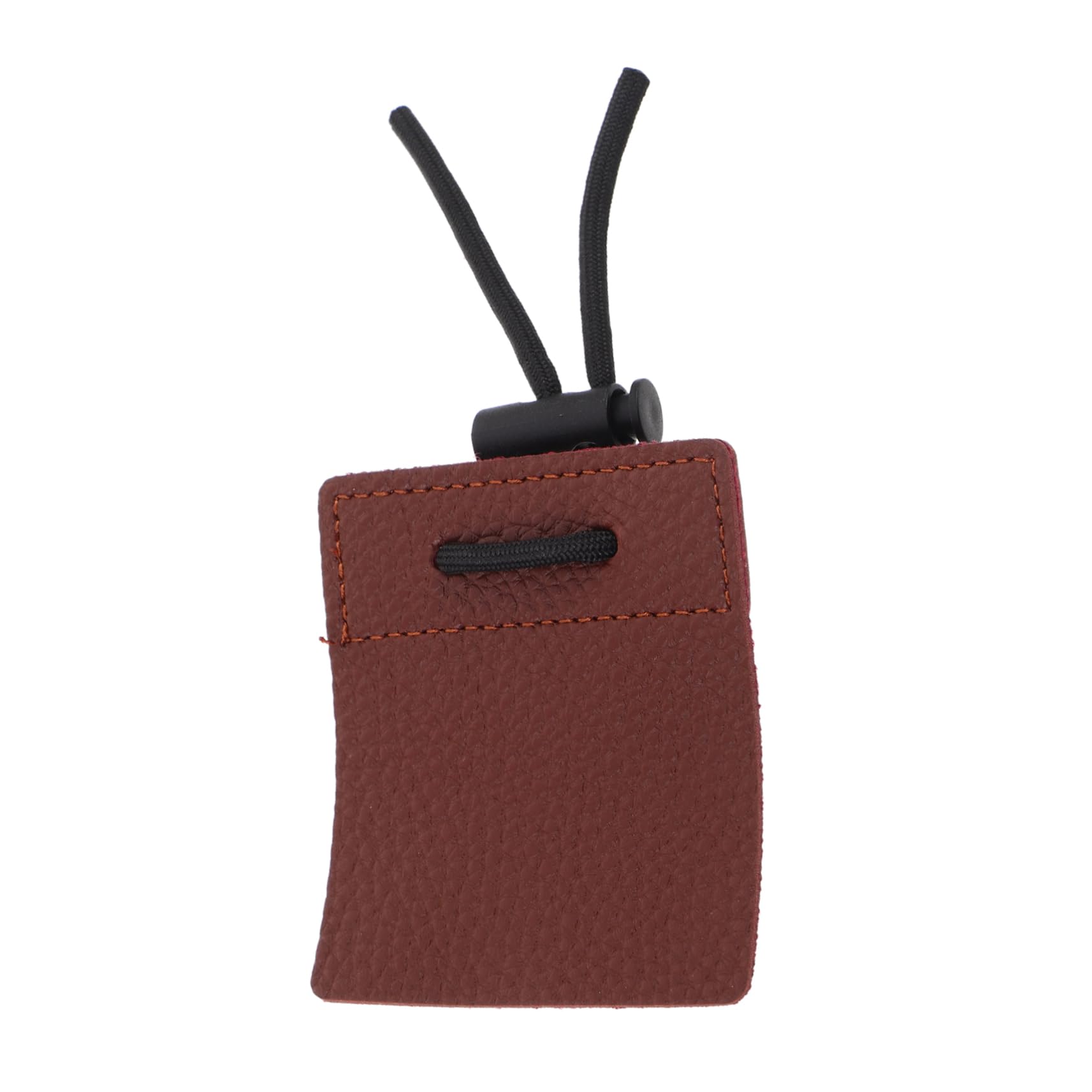 Yardwe Rchery Finger Tab Soft Fake Leather Glove Traditional Pointer Guard Protective Gear for Women's Practice