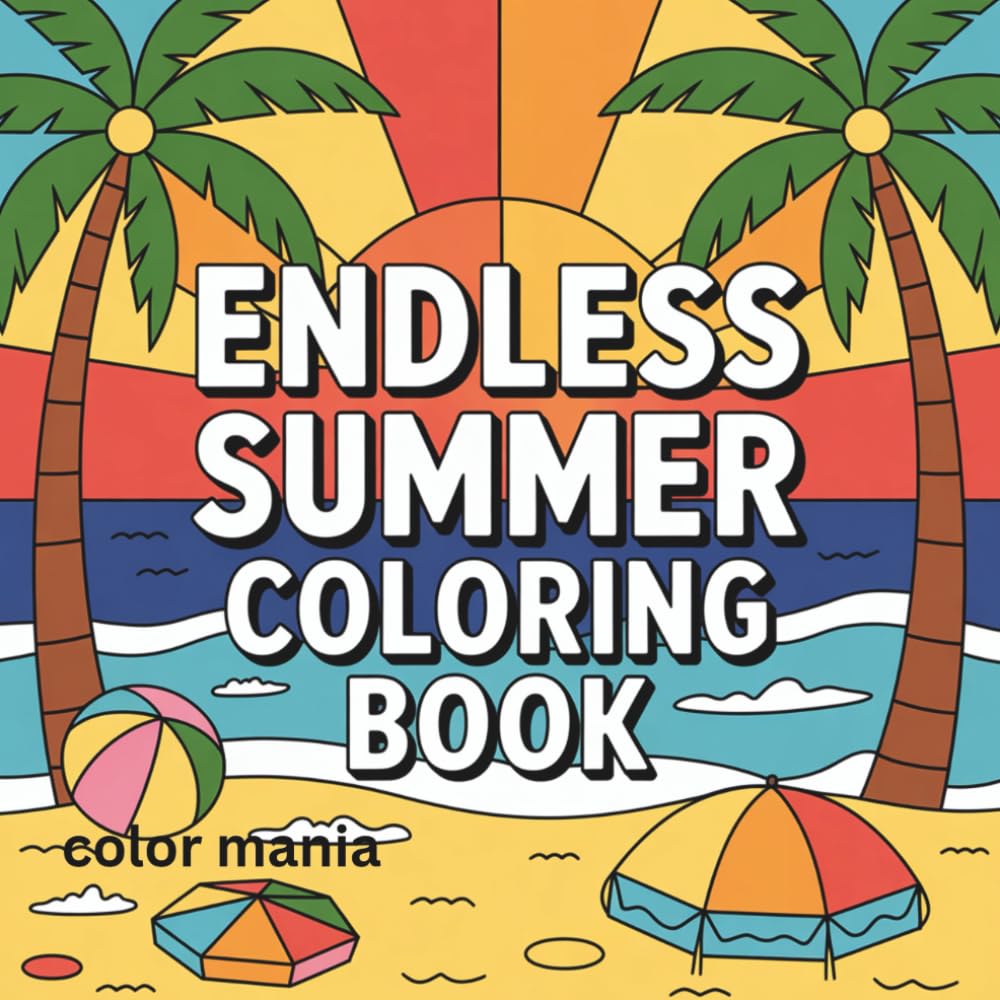 Endless Summer coloring book