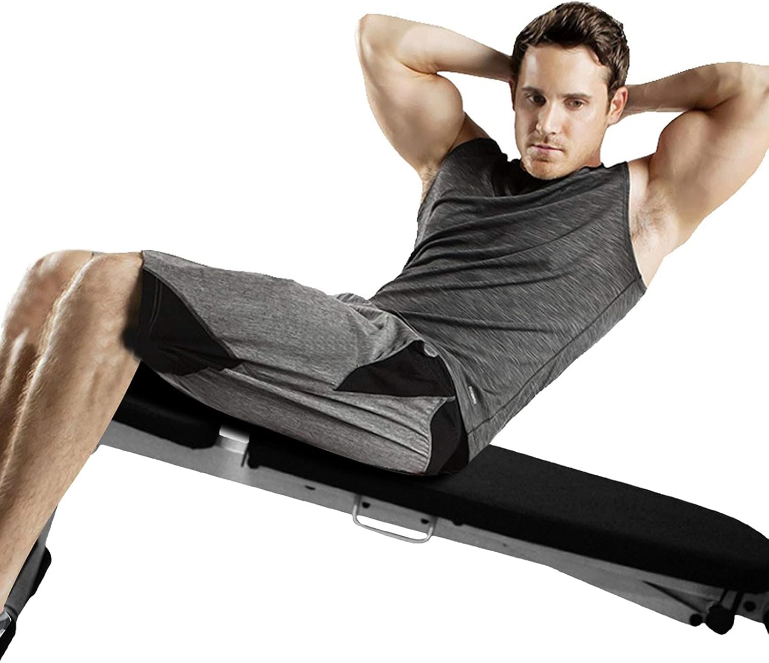 Hip Thrust Bench Weight Bench, Strength Training Bench for Full Body Workout,Fitness Equipment Folding Multifunctional Bench for Home Exercise Foldable Workout Bench