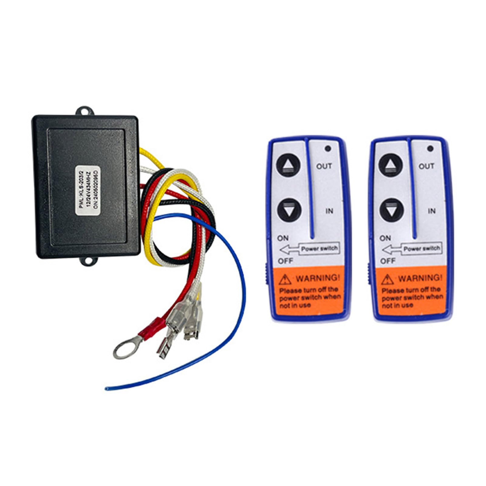 Relés de cabrestante impermeables de alta capacidad, 12 V, 500 A, control de contactor para camiones, cabrestantes automotrices, funcionamiento remoto
