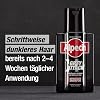 Alpecin Gray Attack Caffeine & Color Shampoo – 2 x 200 ml – Gradually Darker and Stronger Hair – Controlled and Natural Color Result – Against Hair Loss