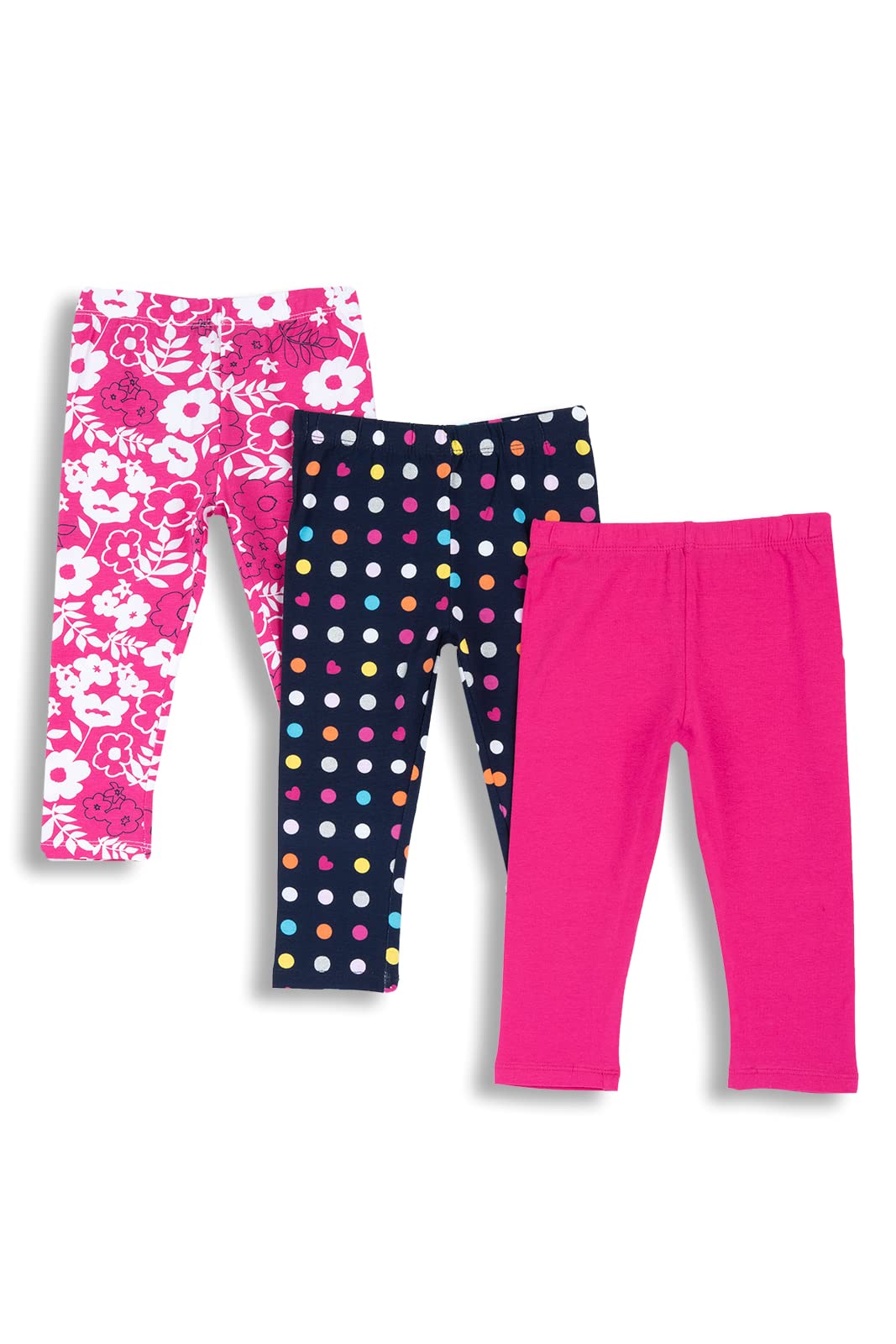 Chicco Set di Leggings Stile Capri in Cotone, Bambine e Ragazze