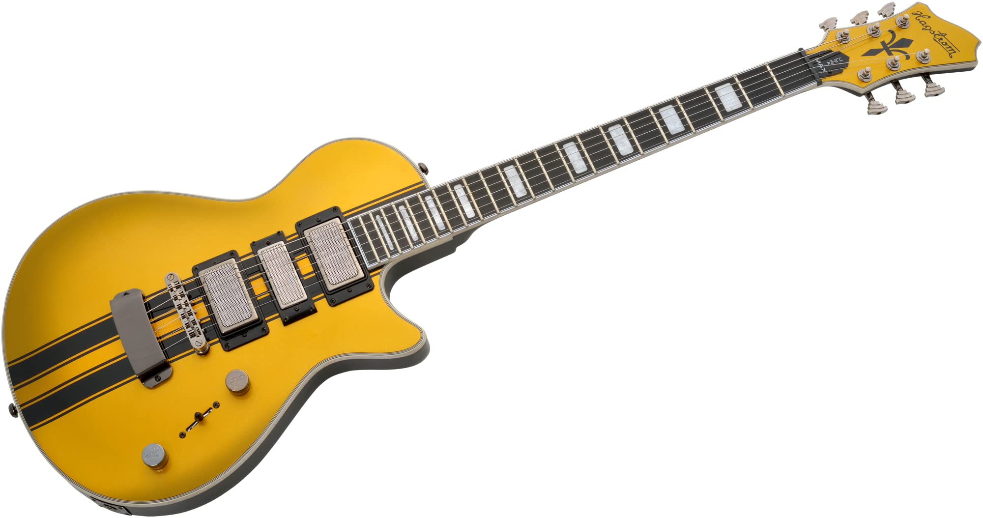 Hagstrom Ultra Max Special Blockbuster Yellow Metallic E-Gitarre