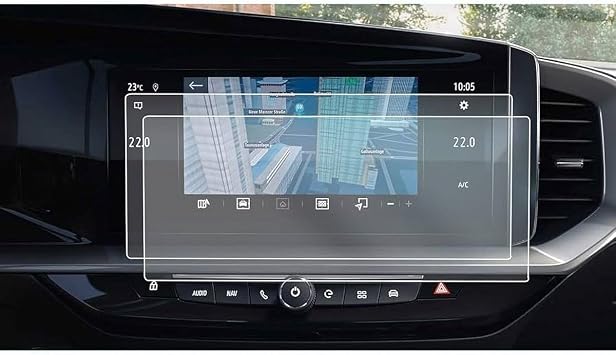 Opel Grandland ile uyumlu 2022 2023 10 in  Navigasyon 9H Nano Ekran Koruyucu Film
