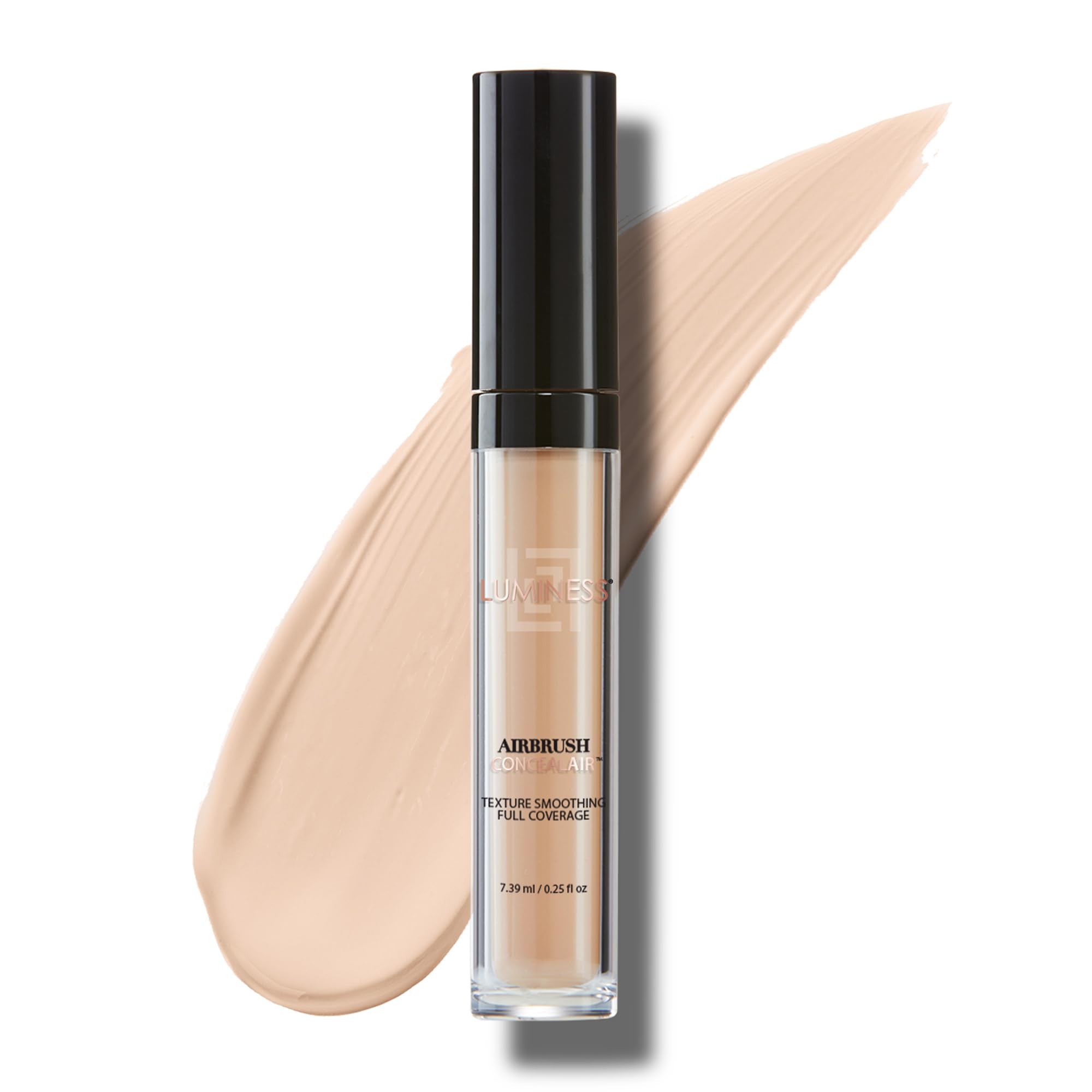 LUMINESSUnder Eye Concealer for Dark Circles, ConcealAir (Neutral) - Weightless Coverage & Crease-Resistant Makeup Concealer to Even Out Skin Tones & Help Reduce Dark Spots & Blemishes - 0.25 fl oz