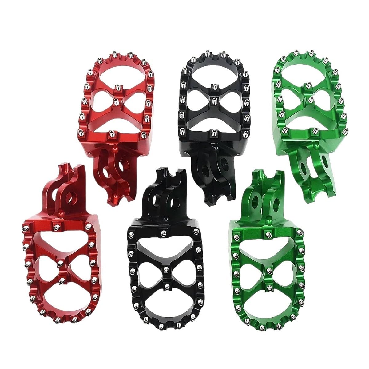 Motorrad Fußrasten Motorrad Fußrasten Stützen Pedale Fußrasten Für CR CRF 125 250 125R 150R 250R 250X 450R 450X 250RX 450RX 250F 250L 450L