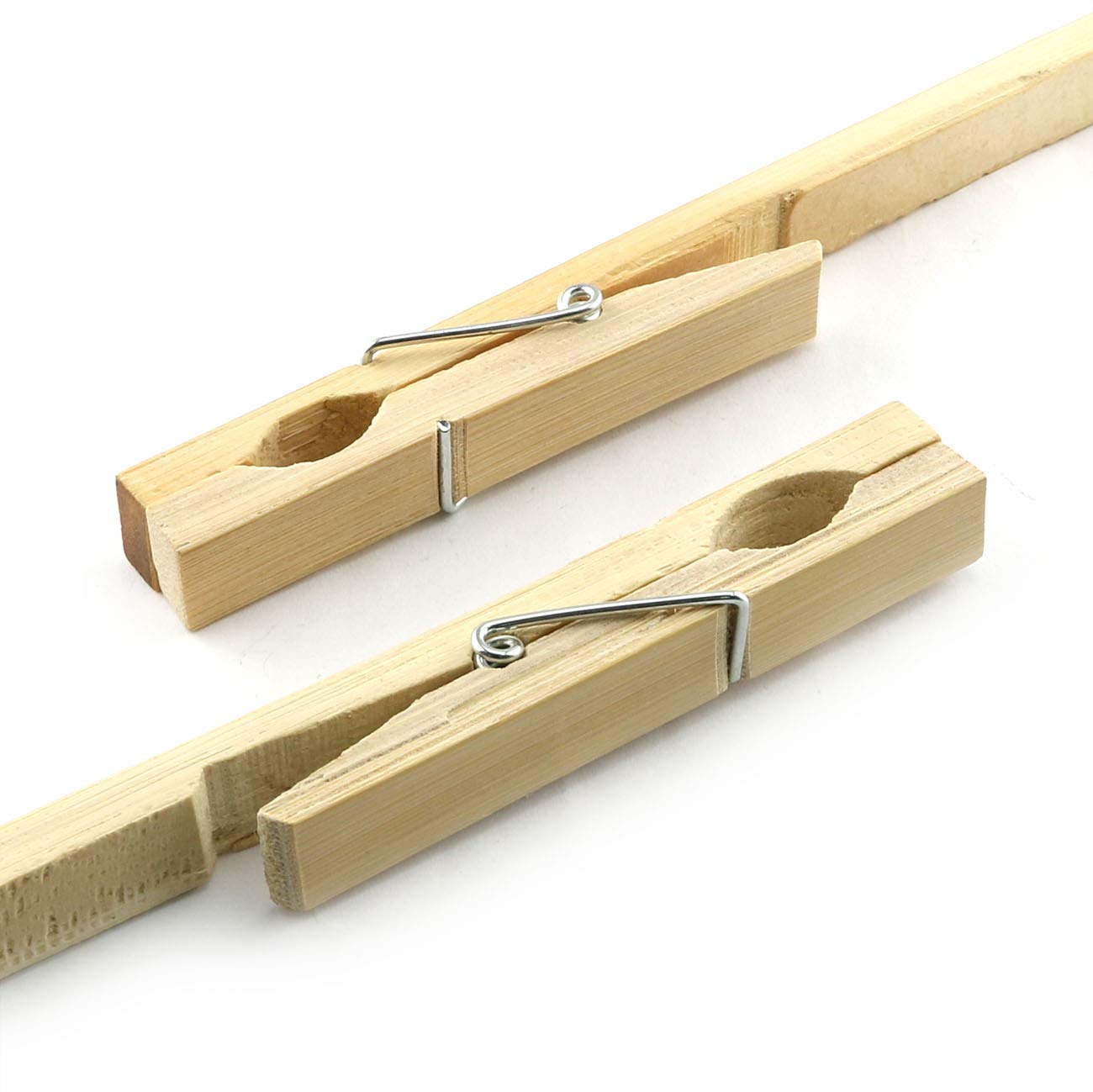 Lot de 2 pinces à essai en bois de 17,8 cm pour tubes à essai en verre, laboratoire, expériences biologiques et chimiques