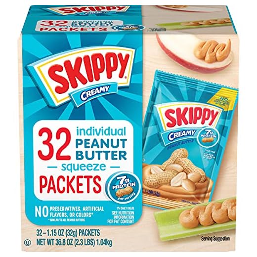 Can i pack peanut butter in my carry on luggage Skippy Creamy Peanut Butter Squeeze Packets