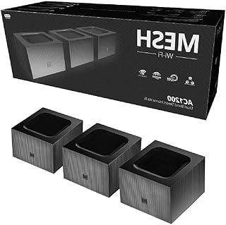 AC1200 Whole Home Wifi Mesh Wireless WiFi System with 11AC 2.4G/5GHz Dual Band WiFi Wireless Router and Repeater mesh wifi system