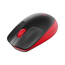 Logitech Mouse Senza Fili, Rosso, One Size