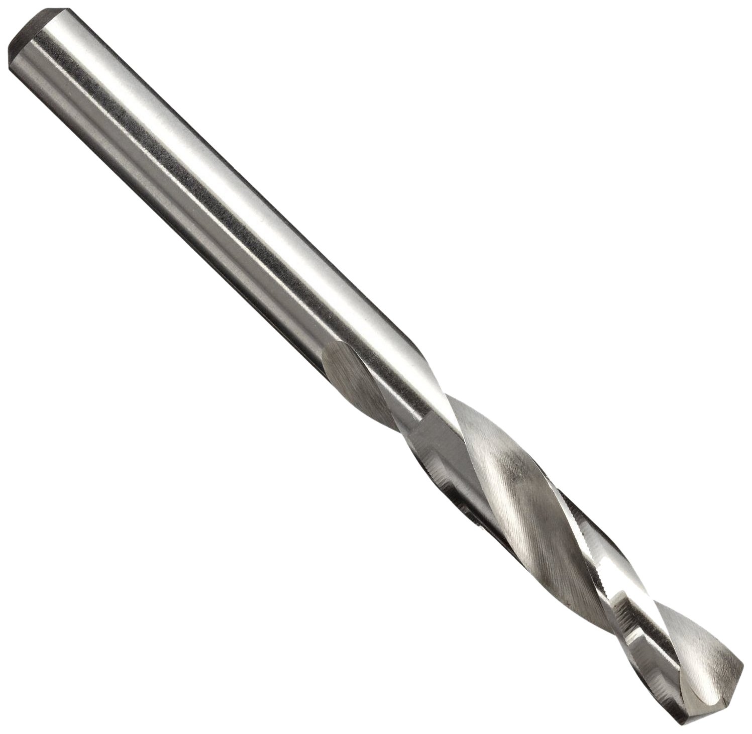 YG-1 D2147 High Speed Steel Screw Machine Drill Bit, Uncoated Finish, Slow Spiral, 135 Degree, K Size, 35/128" Diameter x 2-11/16" Length (Pack of 5)