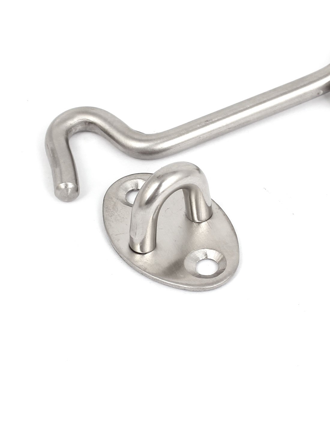 BE-TOOL Ganchos De Cabina, 2 Piezas De Gancho De Puerta Y Cierre Giratorio Para Sujetar Puertas Abiertas De Cobertizo, Puertas De Jardín, Puertas De Gabinete Y Ventanas (8 Pulgadas