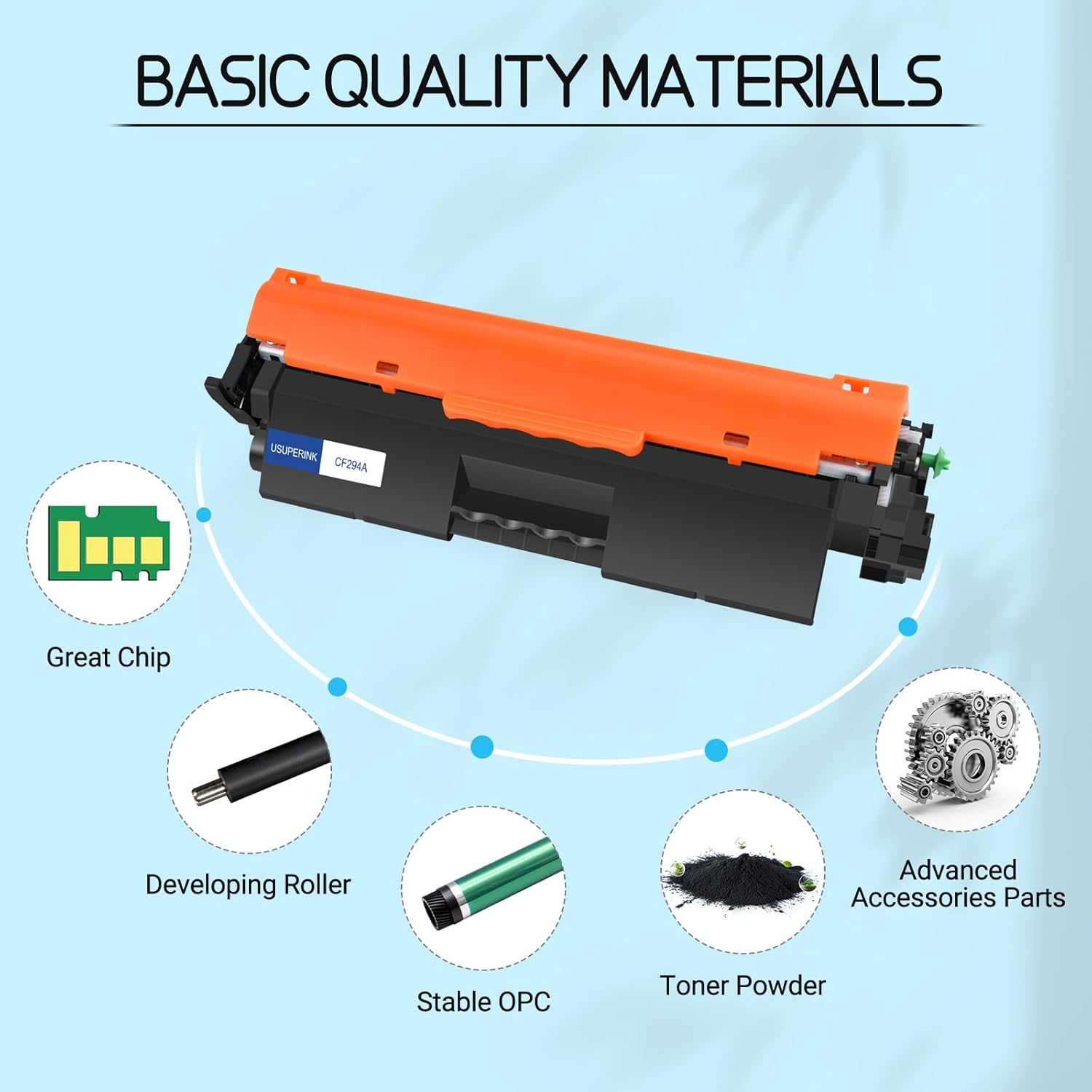 SuperInk 94A Black Compatible Toner Cartridge Replacement for HP CF294A 94A Toner Cartridge use for Laser Jet Pro M118dw M148dw M148fdw M149fdw Printer(2 Pack)
