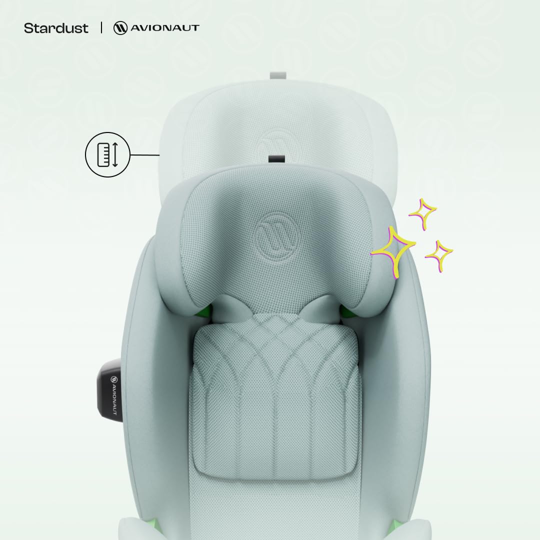 Fotelik samochodowy OBROTOWY z bazą 360° ISOFIX 61-150cm Avionaut Stardust