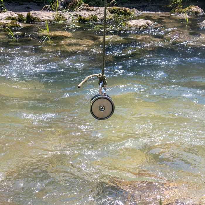 Aimant de pêche en neodyme puissance 250kg