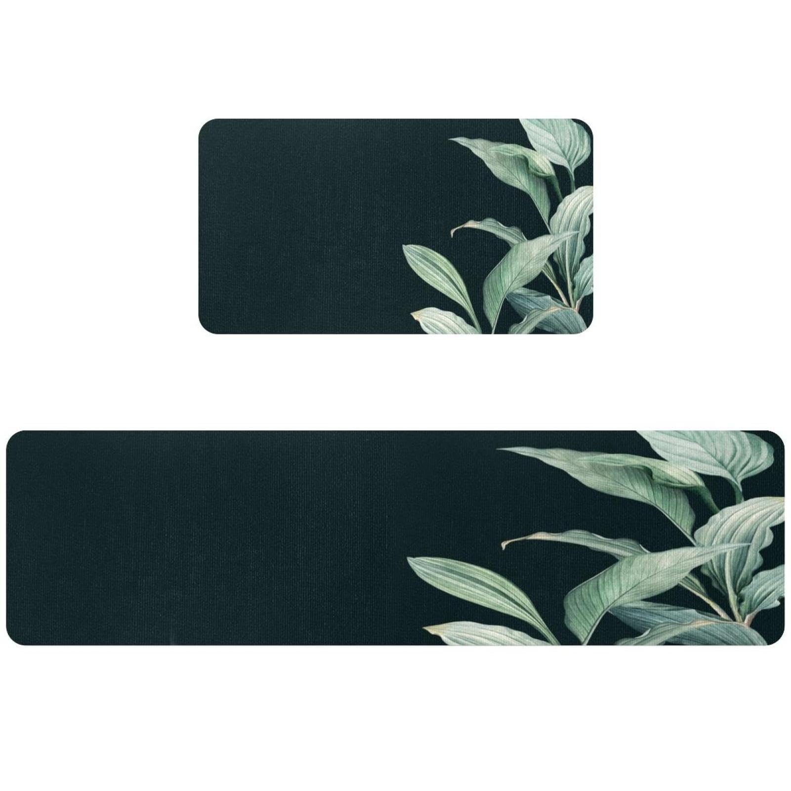 Tapis de cuisine lavables en machine lot de 2 avec envers antidérapant sécurisé
