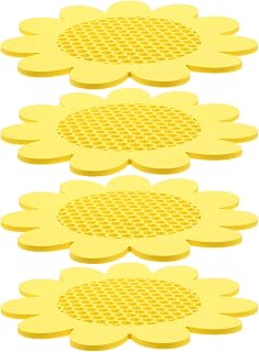 4pcs Sunflower Floating Watering Station for Garden Outdoor Decor