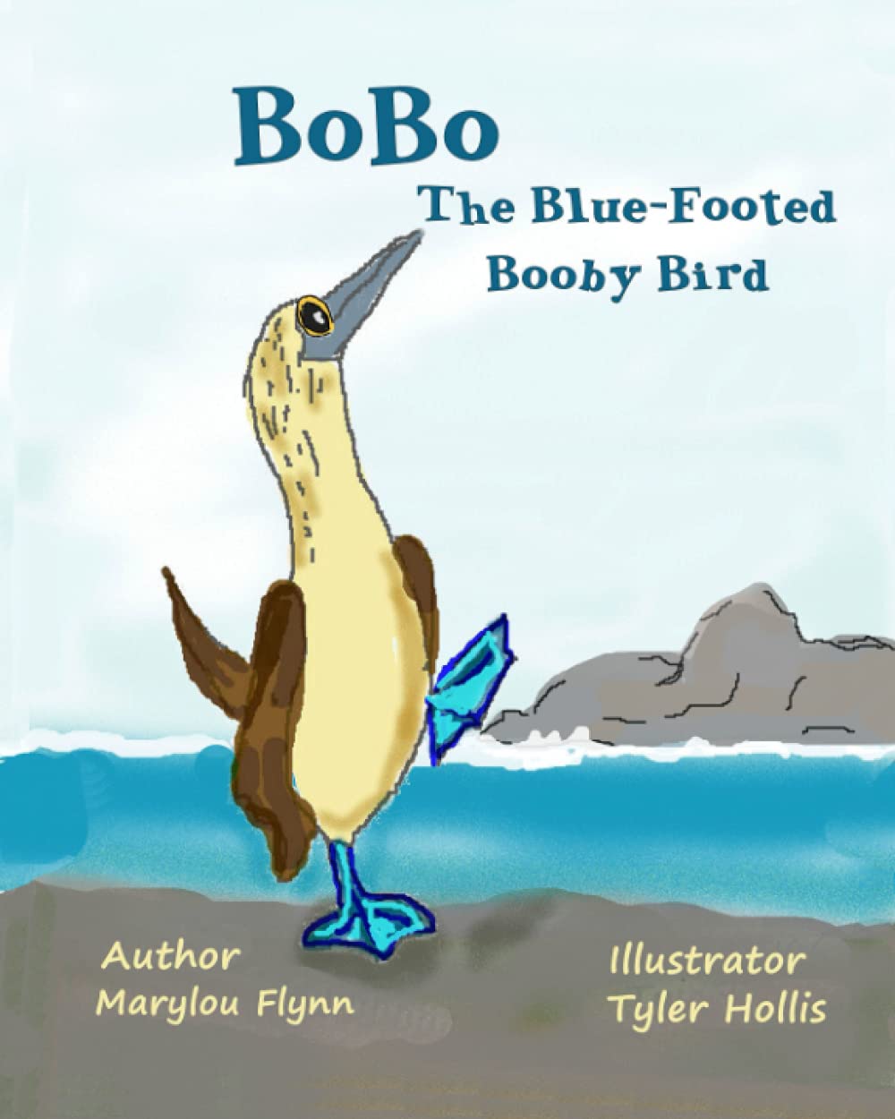 Marylou FlynnBoBo the Blue-Footed Booby Bird