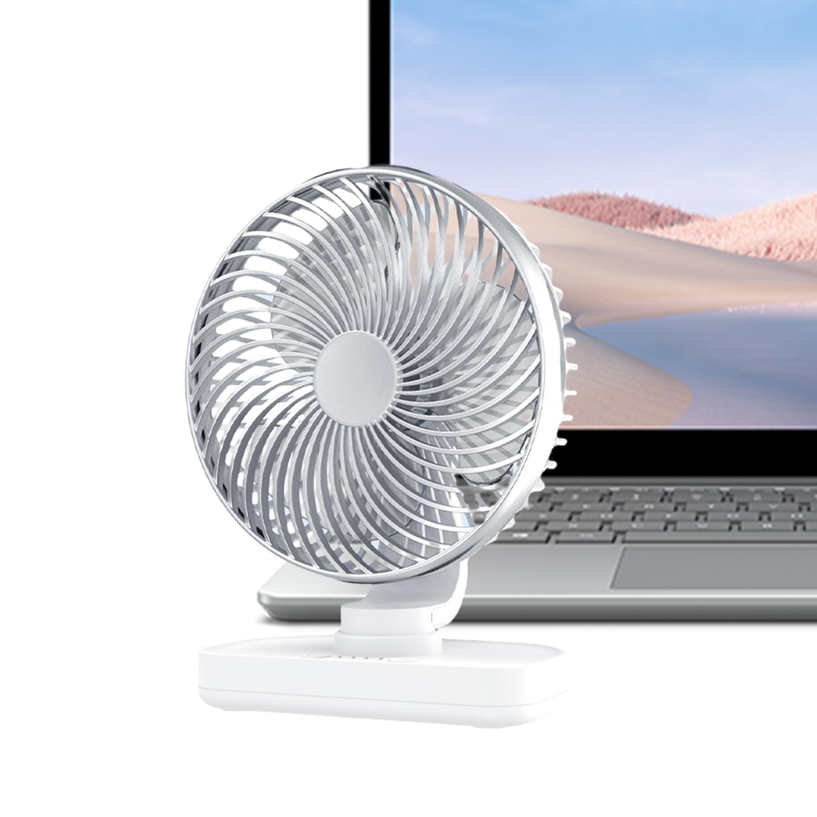 Ventilateur portable à économie d'énergie 4 vitesses pour chambre