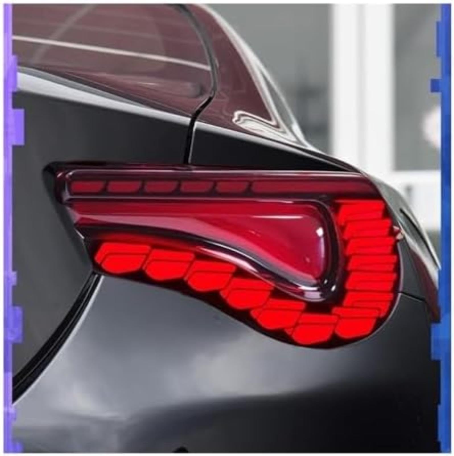 Dla TOYOTA, Gt86, dla Scion Frs tylny hamulec roboczy lampa cofania dynamiczny kierunkowskaz lampy tylne światło tylne samochodu Lampka kontrolna lusterka bocznego (A Pair) (A Pair)