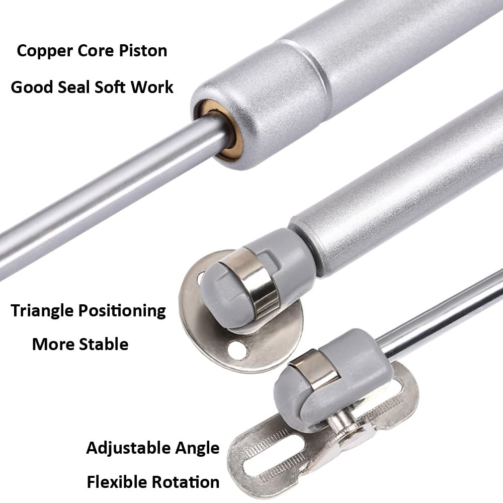 4 Molle A Gas Per Ante Armadio - Chiusura Morbida E Silenziosa, Facile Da Montare - Foto 10