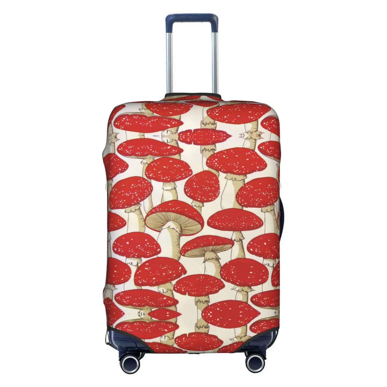Housse de bagage champignon évite les rayures de valise avec sa fermeture éclair