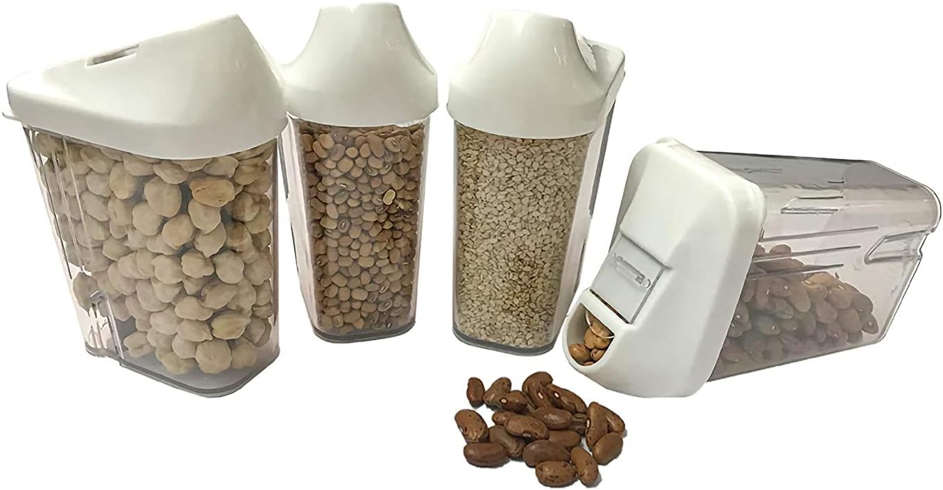 Kandera Easy Flow Containers Food grade plastic body (1100 ml)