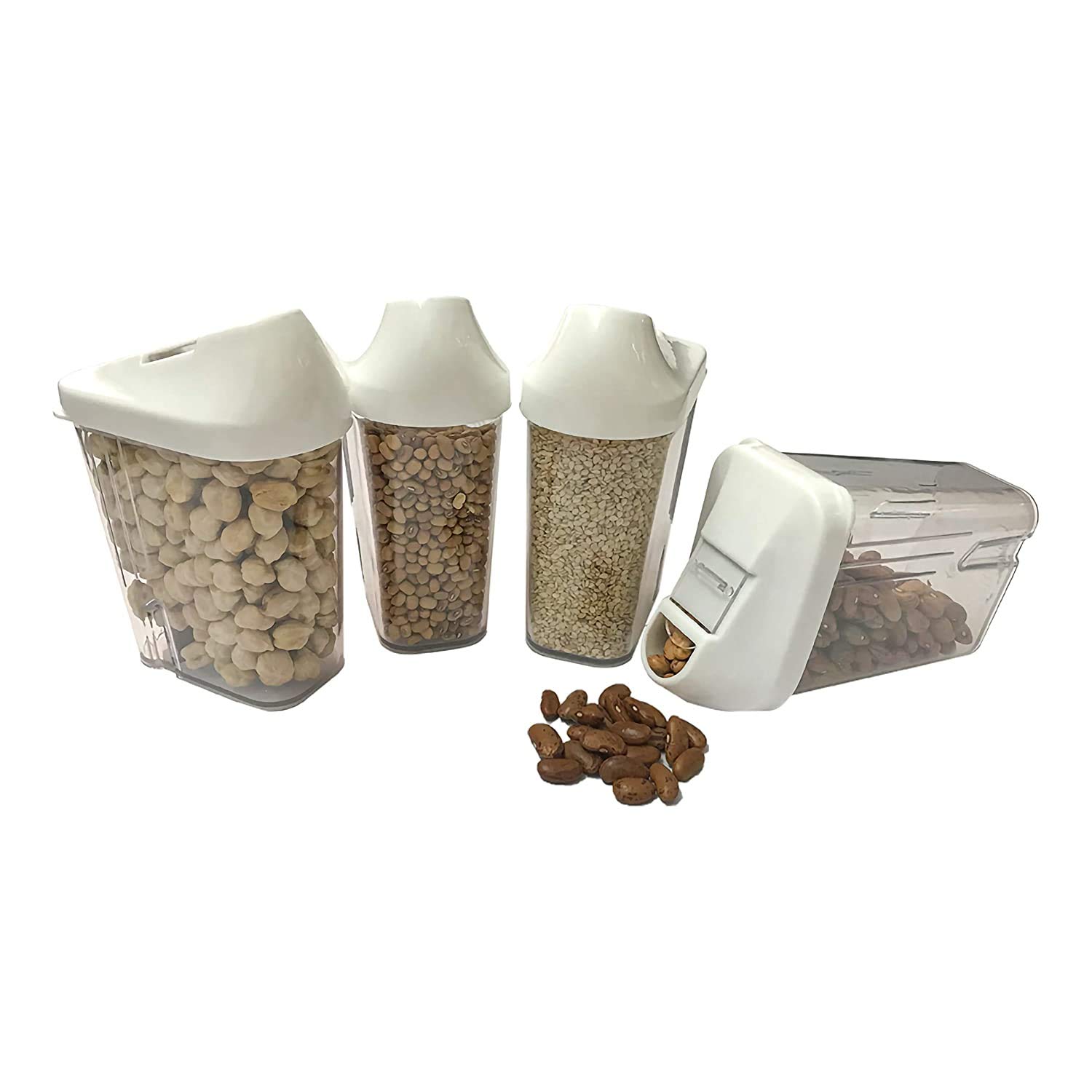 Kandera Easy Flow Containers Food grade plastic body (1100 ml)