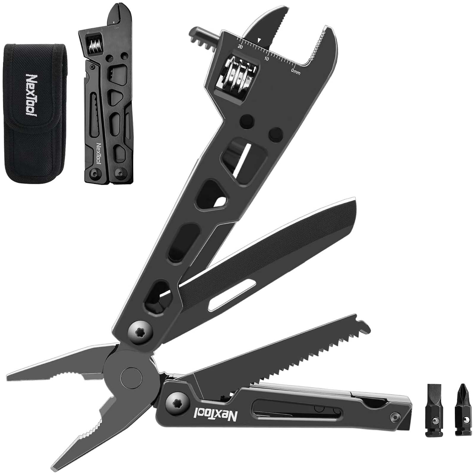 Amazon | NexTool マルチツールツール, 9-IN-1 精密スケール レンチ 