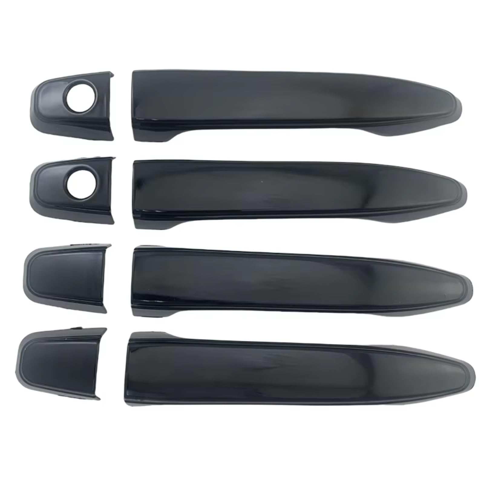 Zcxfdthf Gloss Black Door Handle Covers Part Compatible With Lexus For Rx 330 2003 2004 2005 2006 2007 2008 2009 Car Exterior Door Handle Cover Trim Set(Gloss Black)